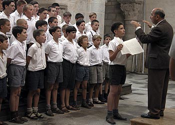 Un fotograma de  Les choristes,  de Christophe Barratier.