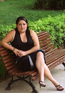 Marila Llerena, inmigrante ecuatoriana en Valencia.