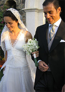 Miguel Báez  Litri  y Carolina Herrera.