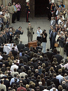 Despedida en Ávila al senador Pindado