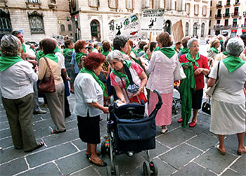 Las viudas reclaman pensiones dignas