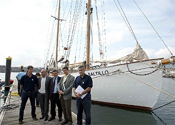 LA ESCUELA DE NÁUTICA SE 'VENDE' EN EL 'SALTILLO'.