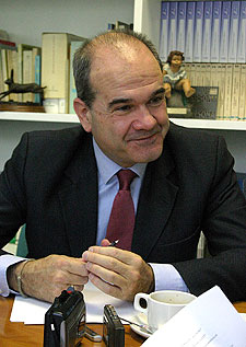 Manuel Chaves, presidente de la Junta de Andalucía.