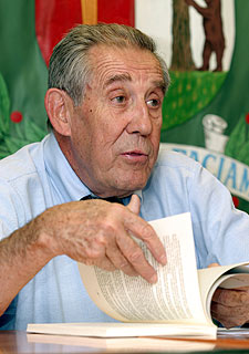 Francisco Rubio Llorente, durante la clausura del curso.
