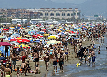 Contra el calor, playa