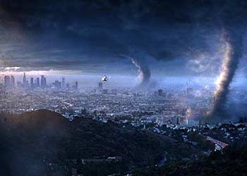 Imagen de la película  El día de mañana. 