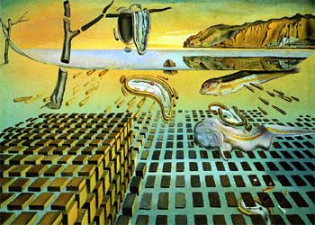  Desintegración de la persistencia de la memoria  (1952-1954), una de las 200 obras de Dalí que podrán verse en la exposición.