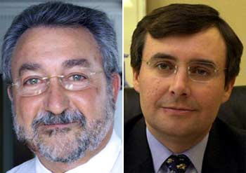 Bernat Soria (izquierda) y Rubén Moreno.