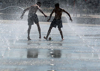 Los cordobeses volvieron a sufrir casi 40 grados de calor
