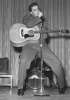 Elvis Presley, en su época dorada.