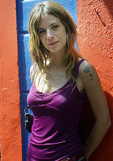 Silke, en la presentación de  Iris. 