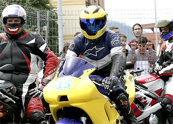 Aceleración extrema en plena calle