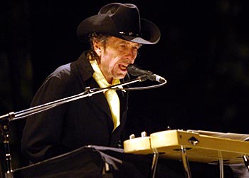 Bob Dylan, ayer, en Alcalá de Henares