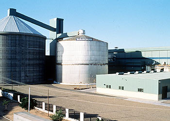 Imagen de unas instalaciones de la empresa Azucarera Ebro Agrícolas.