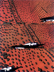 El cuadro  Notas sobre Guernica , de Eduardo Arroyo (1964).