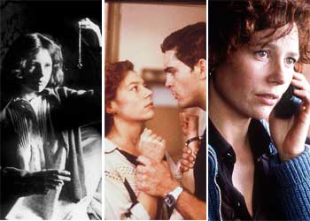 Icíar Bollaín en  El Sur , de Víctor Erice;  Niño nadie , de José Luis Borau, y en  Leo , también de Borau.