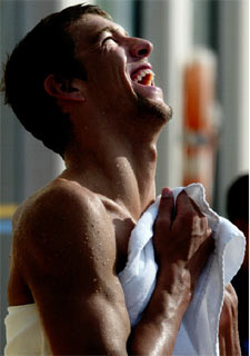 Michael Phelps.