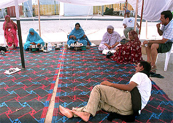 La jaima moderna de los jóvenes saharauis