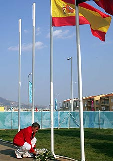 Un momento del homenaje a las víctimas del terrorismo.