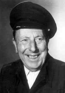 Pepe Isbert, en una fotografía reproducida del libro  Un paseo por las estrellas,  de Juan Marsé.