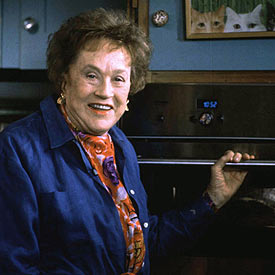 Julia Child, en una fotografía de 1995.