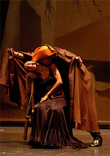 Imagen de un ensayo de 'El sombrero de tres picos'.