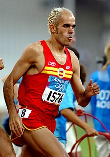 Reyes Estévez, en las series clasificatorias.