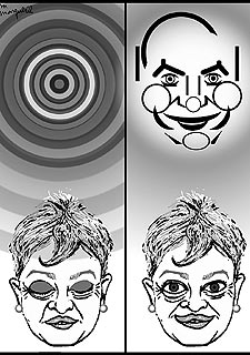 Una tía con telepatía