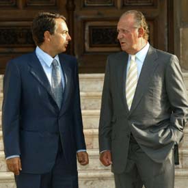 EL REY Y ZAPATERO DESPIDEN EL VERANO EN MARIVENT.