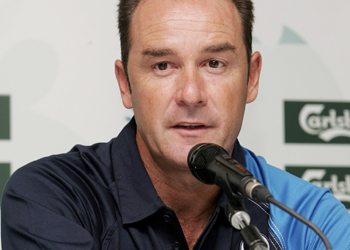 Víctor Fernández, ayer en Mónaco.