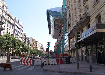 El Palacio 'invasor' de la calle de Goya