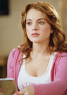 Lindsay Lohan, en  Chicas malas. 