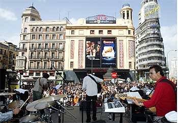 El Jazz europeo reabre los conciertos en la Plaza del Callao