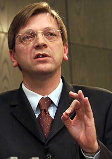 El primer ministro belga, Guy Verhofstadt.