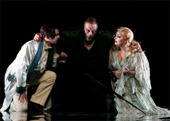 Ensayo de 'El ocaso de los dioses', tercera jornada de 'El anillo del nibelungo' de Wagner.