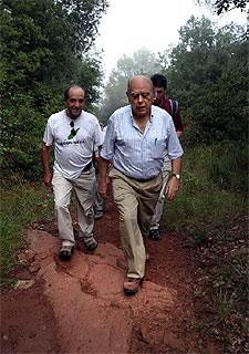 Pujol regresa al Tagamanent