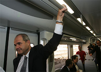 Chaves coge el tren