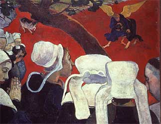 'Visión del sermón' (1888), de Paul Gauguin.