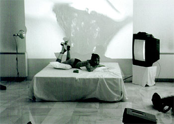 Fotograma de la película porno  El pintor y la modelo .