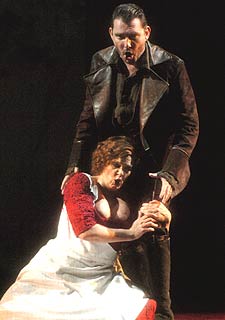 La soprano Elisabete Matos, en un ensayo de   La Dolores.