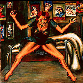 'Esquizofrenia en la cárcel', obra de Débora Arango.