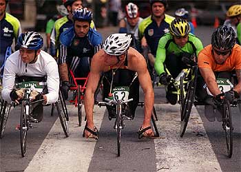 MARATONIANOS SOBRE RUEDAS.