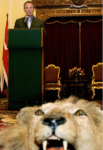 GIRA AFRICANA DE BLAIR.