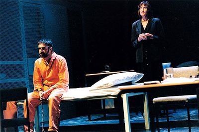 Una escena de la obra  Guantánamo: el honor obliga a defender la libertad. 