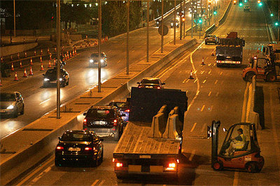 Nuevo corte de tráfico en Barcelona
