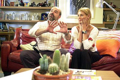 Antonio Resines y Belén Rueda, en una imagen de  Los Serrano .