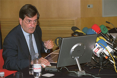 Alfonso Cortina, presidente de Repsol YPF.