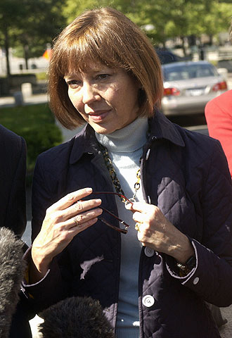 La reportera de  The New York Times  Judith Miller.