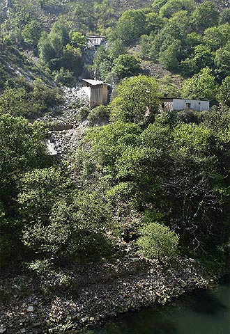 La mina Conchita, de donde supuestamente salió la dinamita del 11-M.