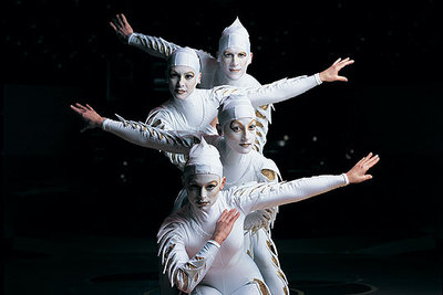 Escena de  Dralion  de El Circo del Sol.